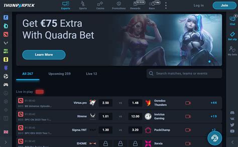 Thunderpick Review » Crypto Esports Betting Site .